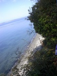 Beach from cliff